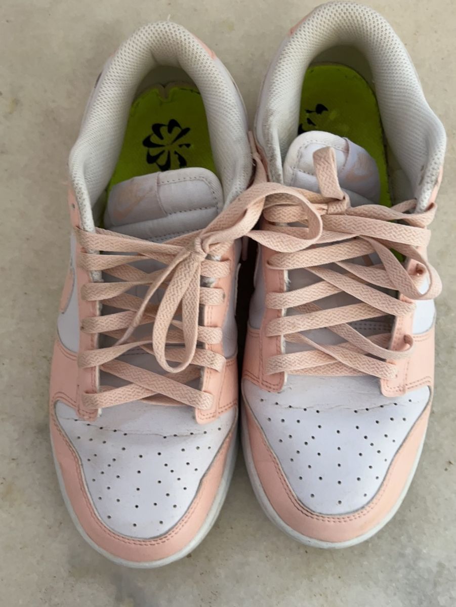 Nike Dunk Low Nude | T??nis Feminino Nike Usado 69368288 | enjoei