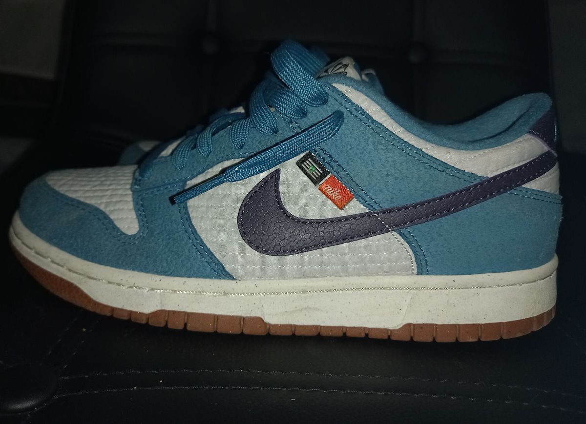 Nike Dunk Low Retrô Gs Toasty Rift Blue | Produto Masculino Nike Nunca ...