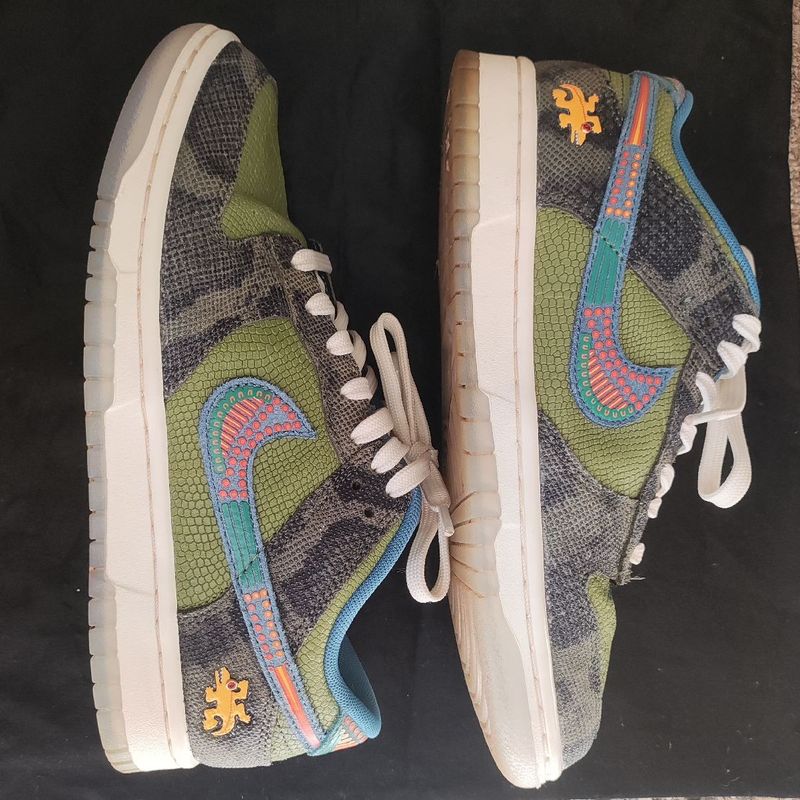 Nike Dunk Low - Siempre Família | Tênis Masculino Nike Usado