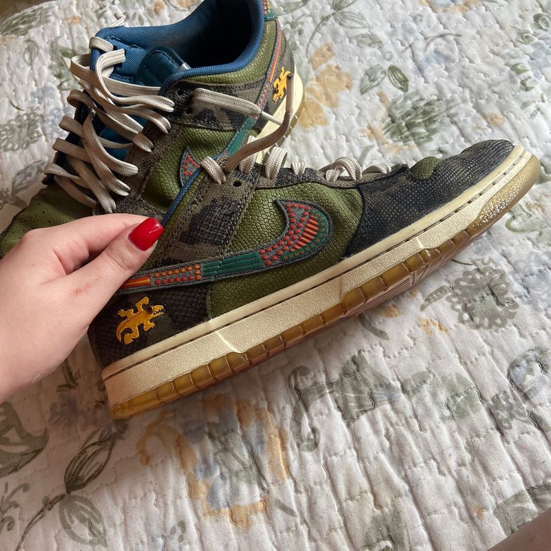 Nike Dunk Low Siempre Família | Nike Usado 95761044 | enjoei