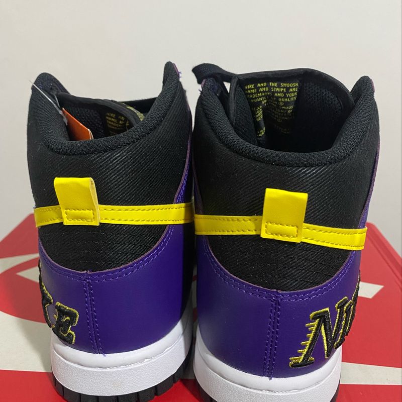 Dunk Hi Retro Lakers