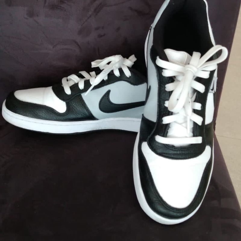 Nike ebernon low sales preto