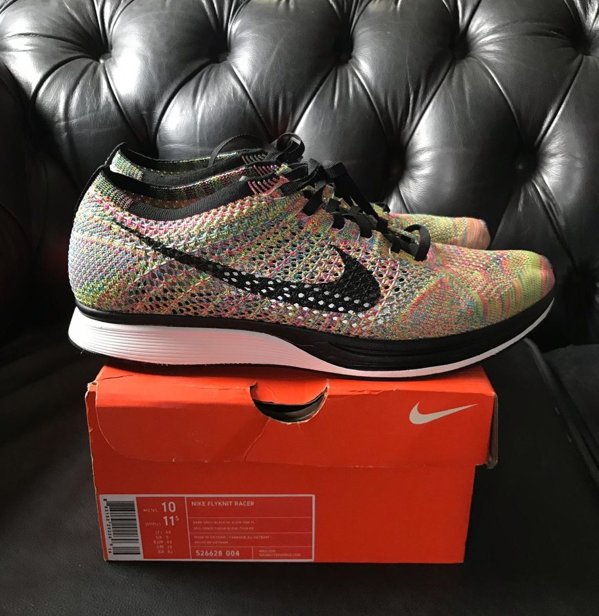 tenis nike flyknit racer