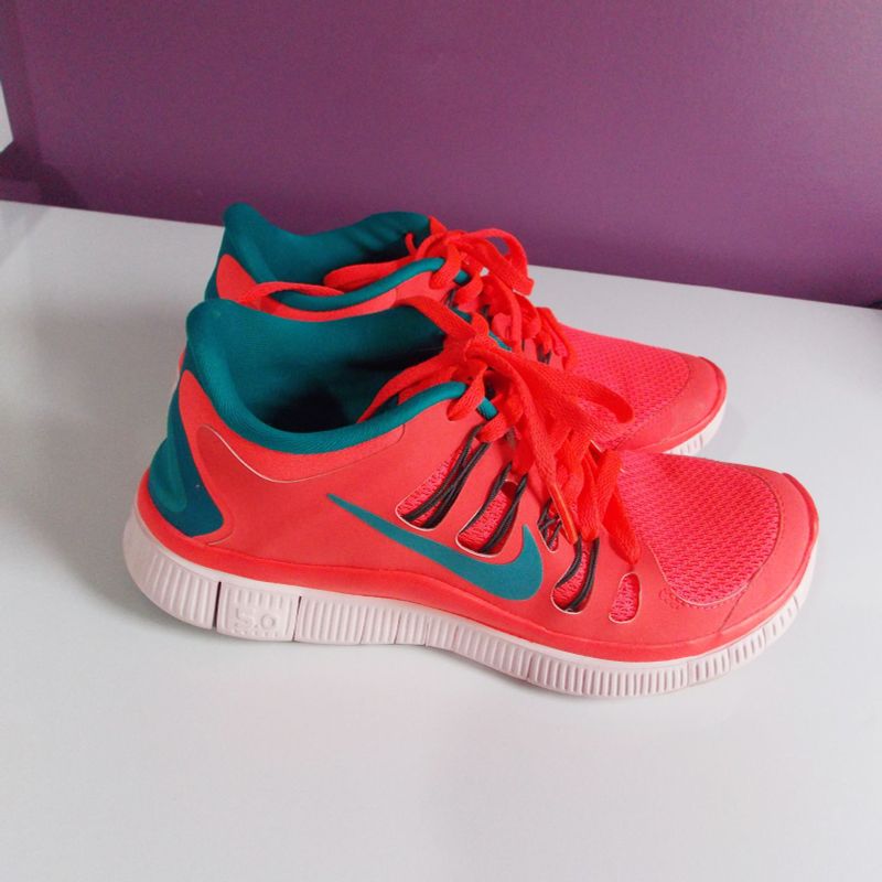 Nike best sale free orange