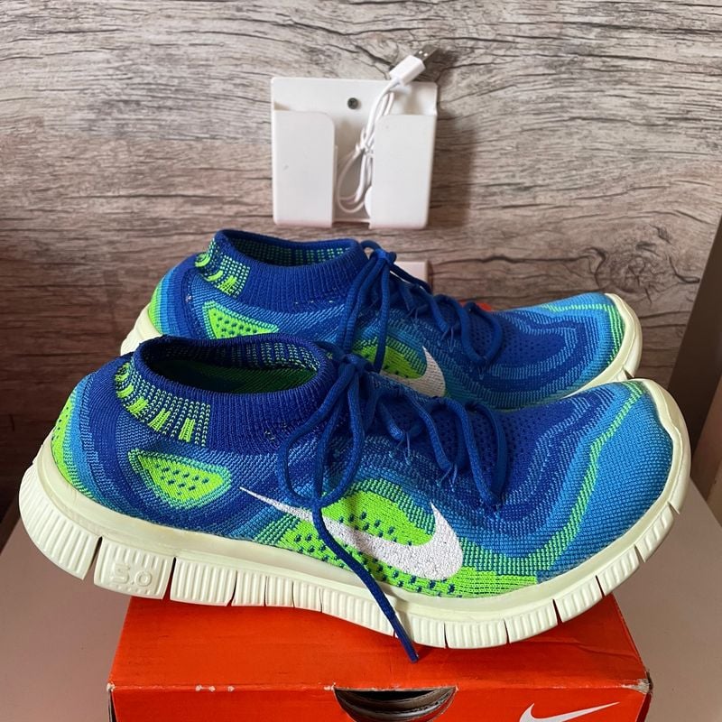 Nike free deals 5.0 flyknit azul