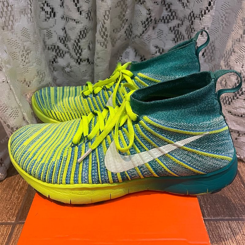 Nike Free Train Force Flyknit Brasil, Tênis Masculino Nike Usado 89562788