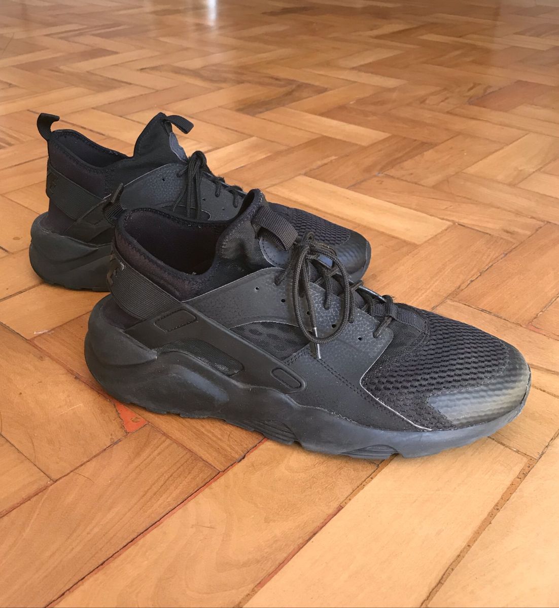 nike huarache run ultra preto