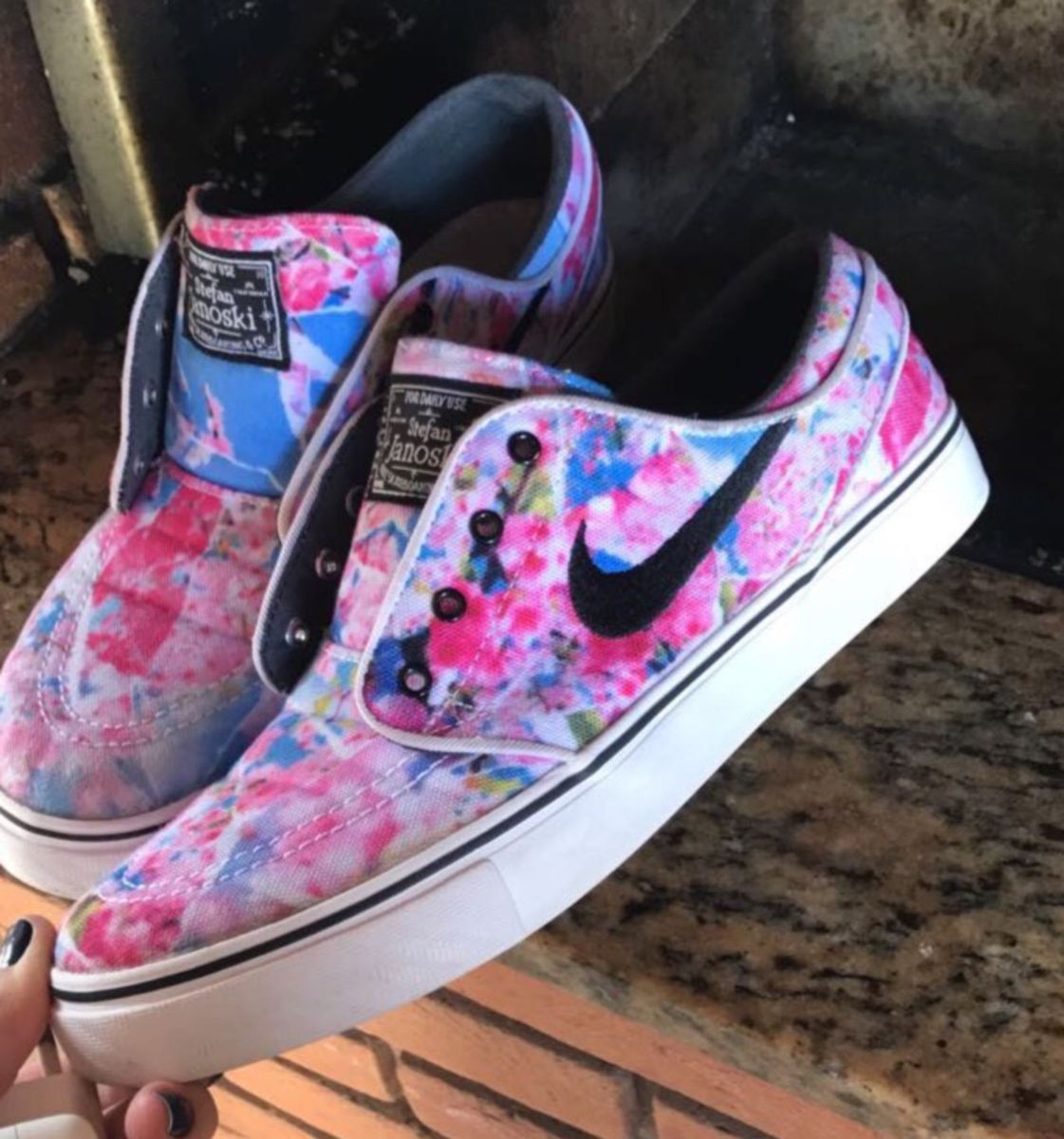 janoski rosa feminino