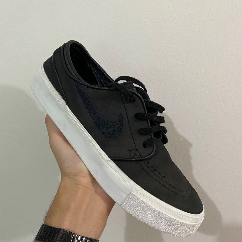 Janoski couro best sale