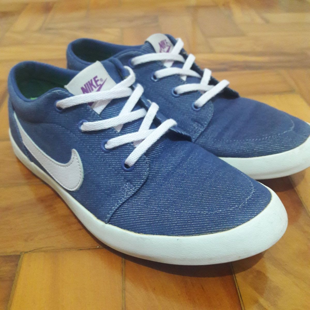 tenis nike jeans feminino
