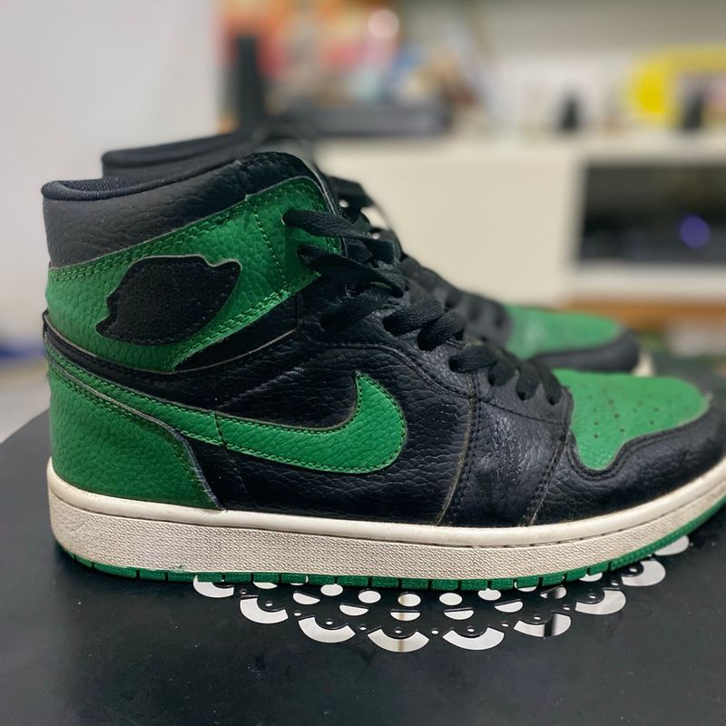 Hot Jordan 1 pine green