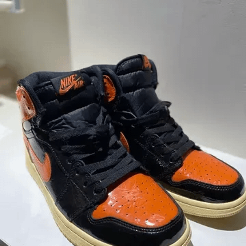 Orange shattered sale backboard