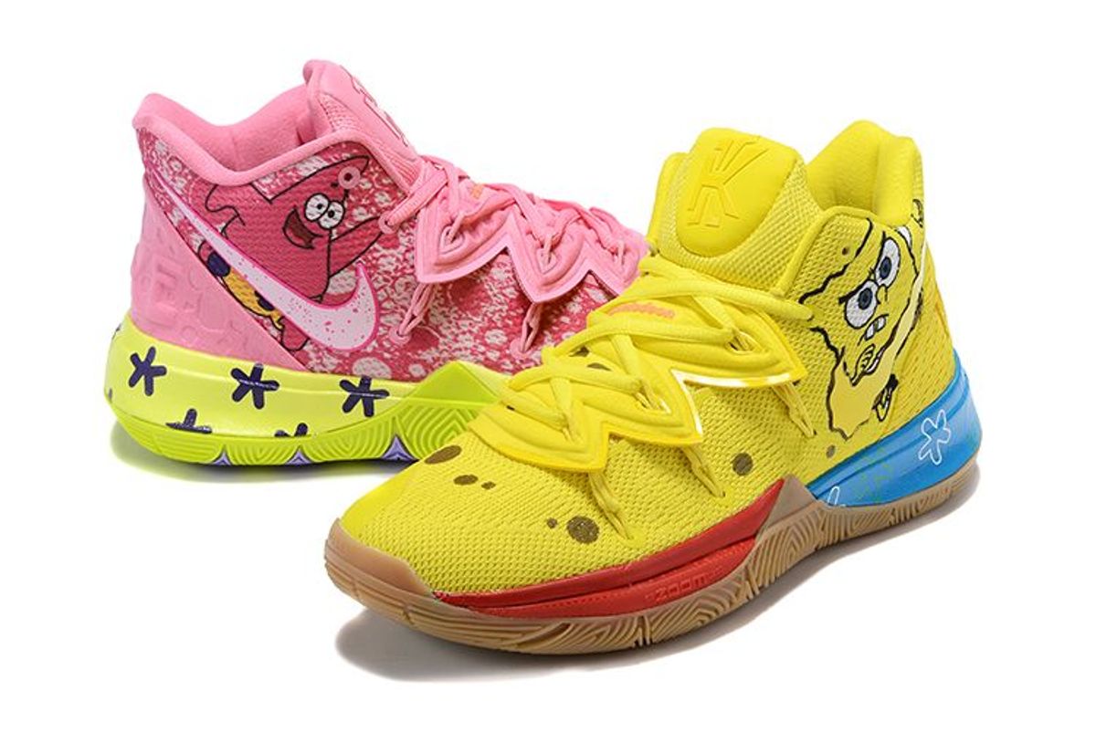 tenis nike bob esponja infantil