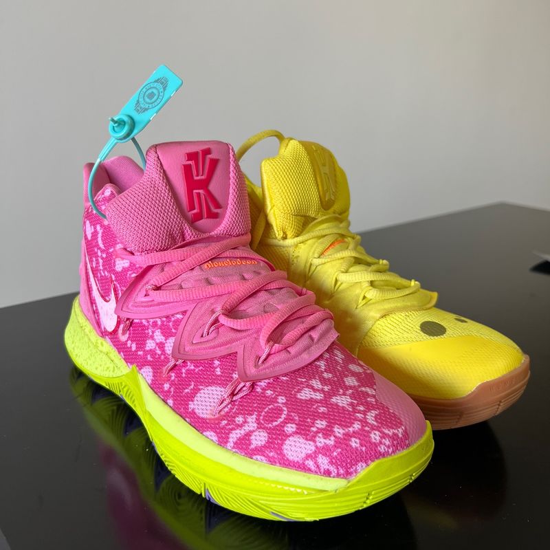 Nike Kyrie 5 Spongebob Squarepants Patrick Importado Nike Usado 99453409 enjoei