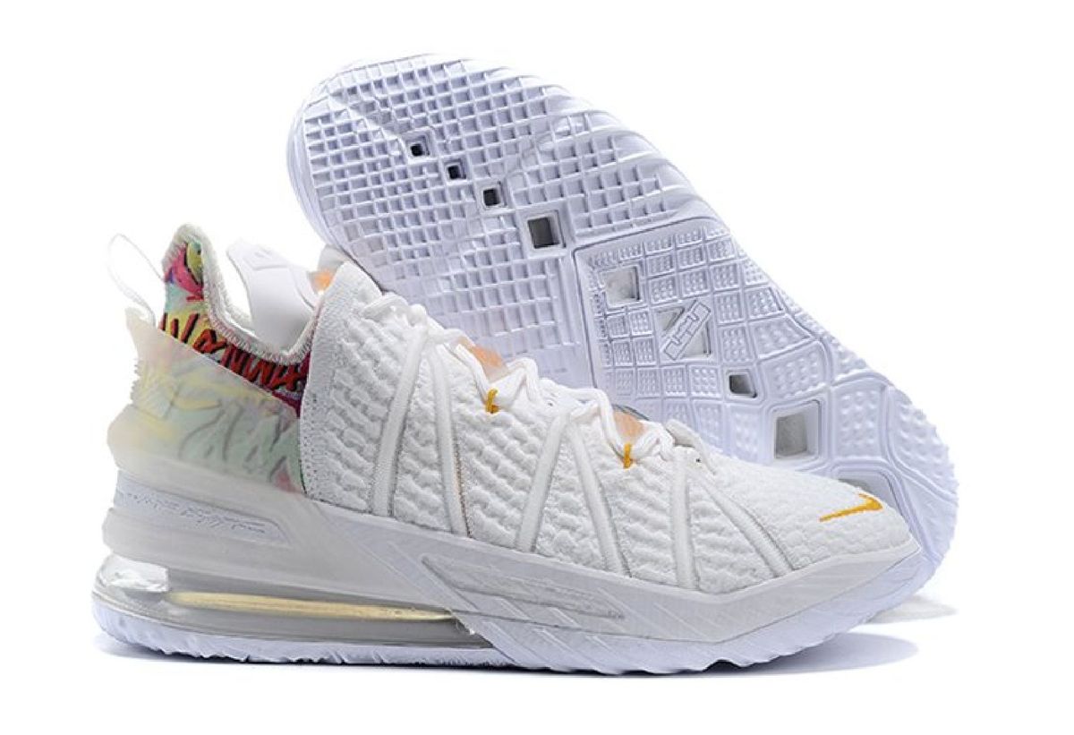 purple and gold lebron 18