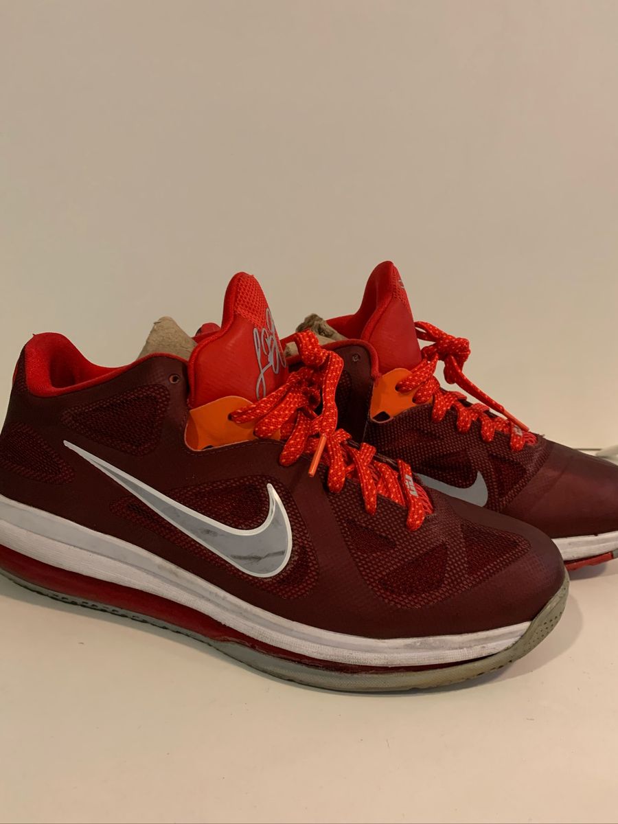Nike Lebron 9 Low Cherry Nike Usado 56766286 enjoei