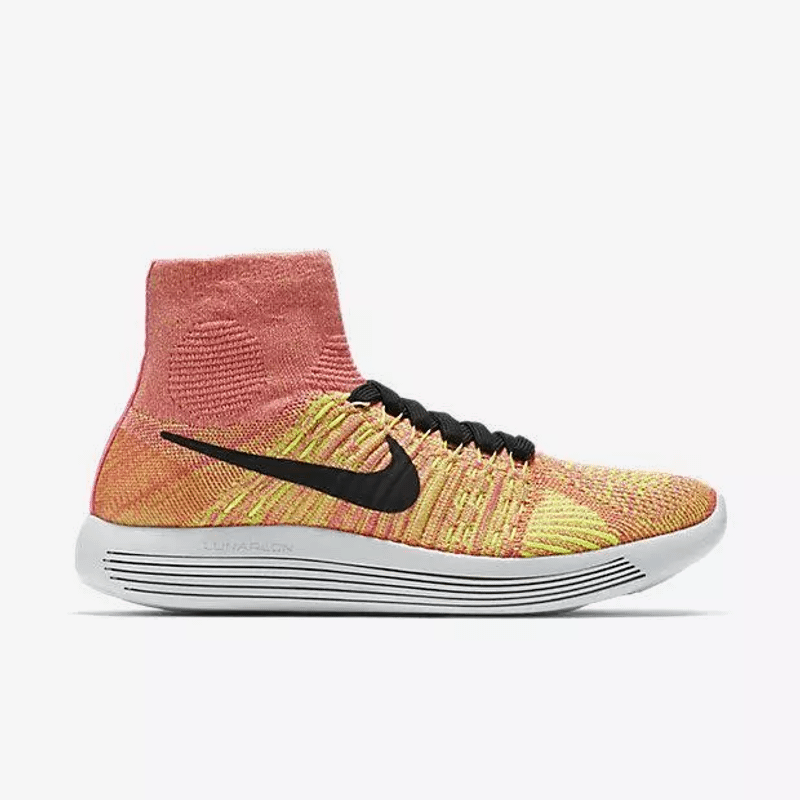 Nike Lunarepic Flyknit Oc High Top Laranja Feminino Tenis Feminino Nike Usado 111407414 enjoei