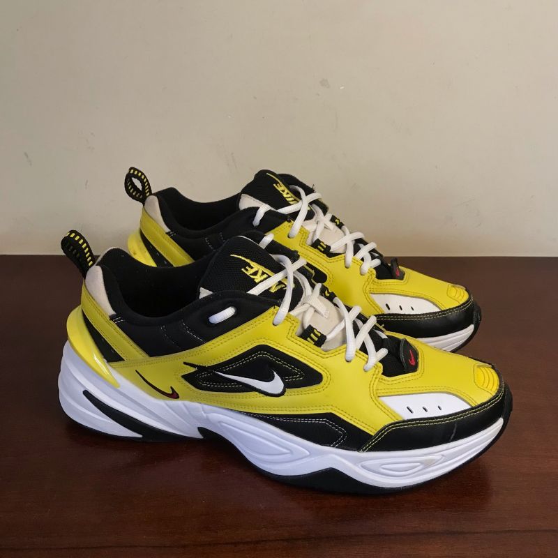 Nike m2k cheap tekno noir jaune