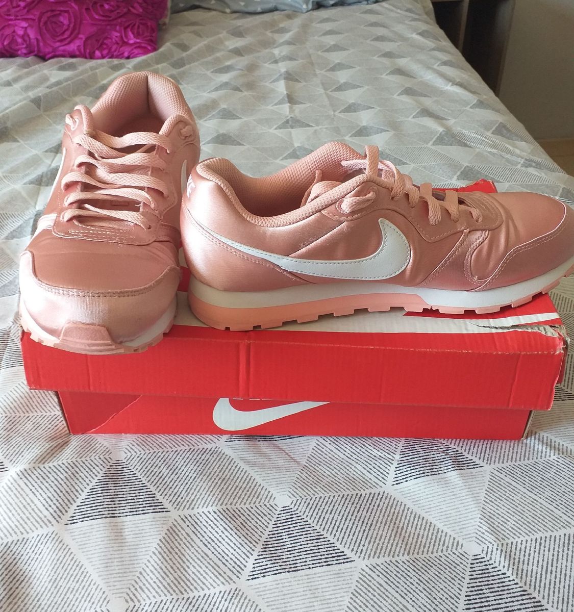 nike md runner 2 feminino branco