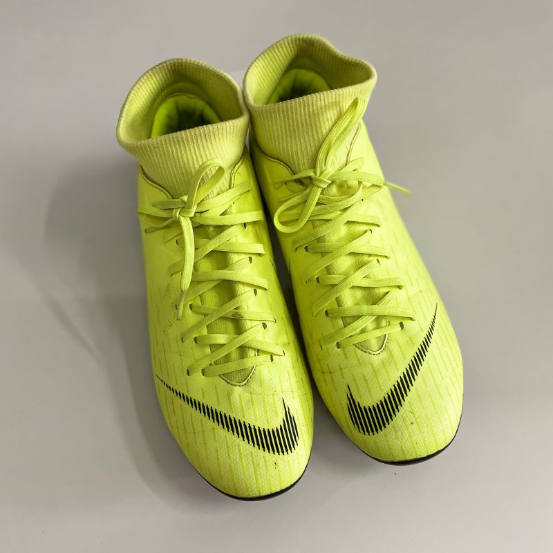 Nike mercurial best sale verde limão