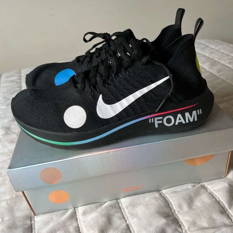 Nike Mercurial Vaporfly Off White Black Nike Usado 100613302 enjoei