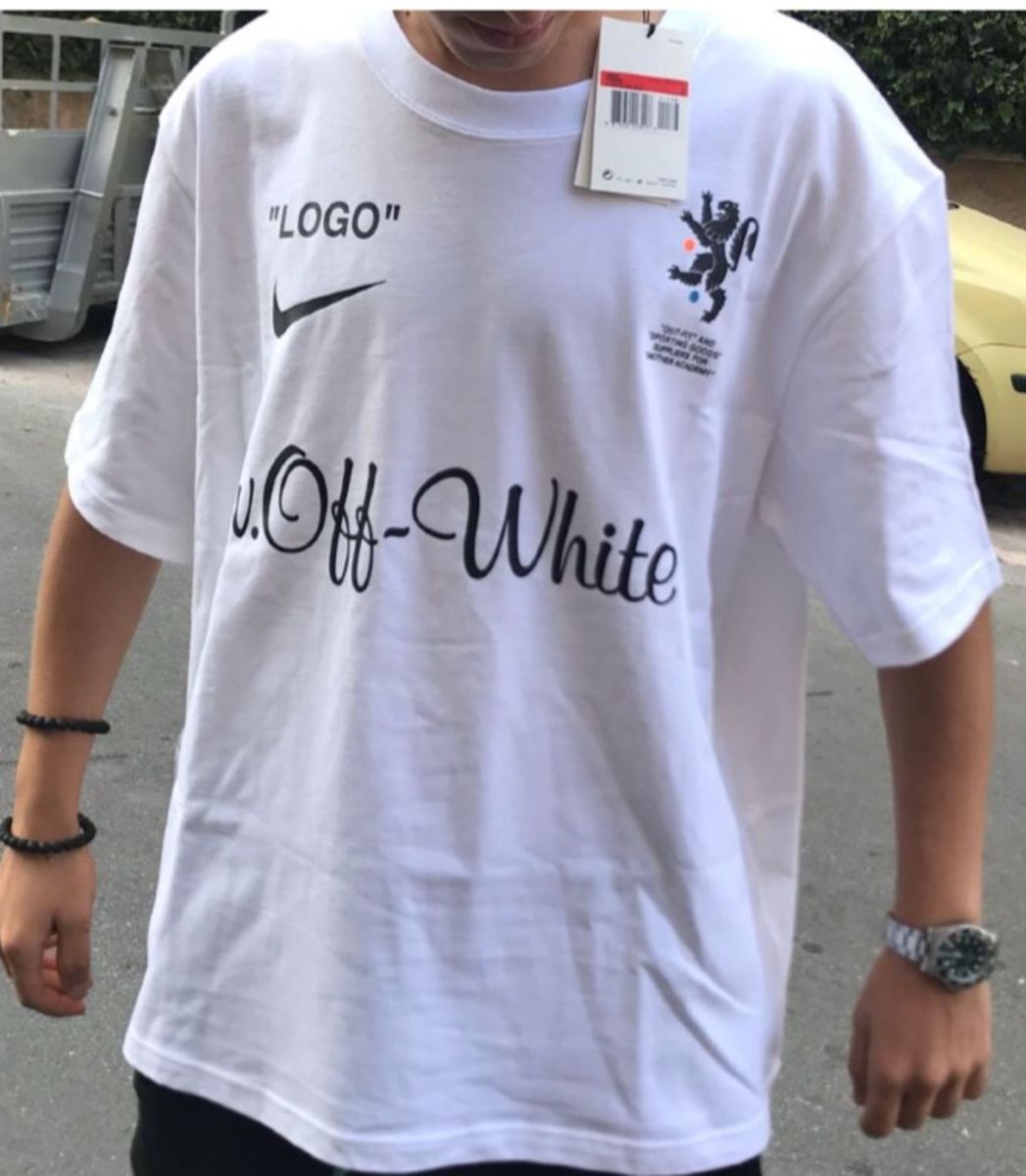 camiseta nike x off white