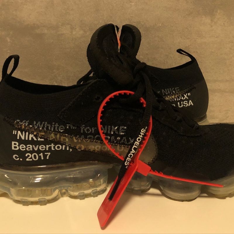 Off white sales vapormax shoelaces