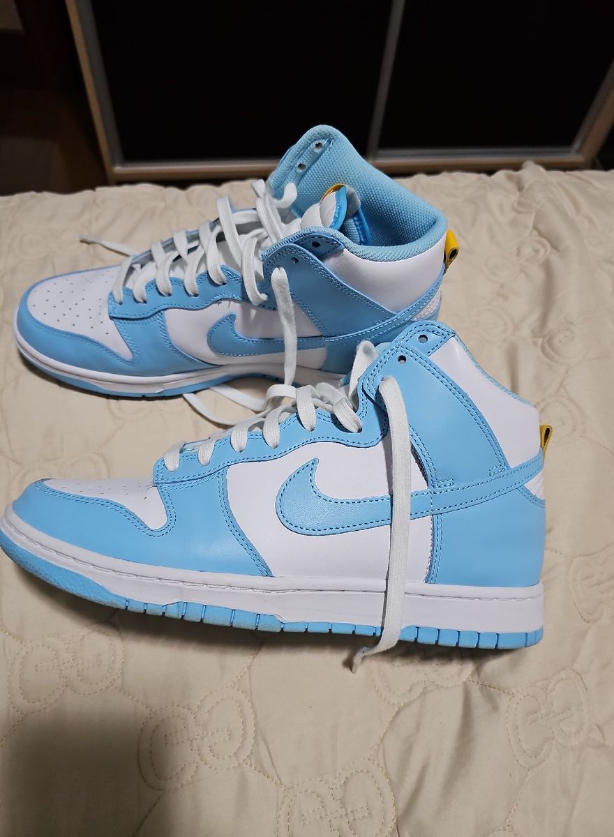 Nike Original Dunk High Azul 42 Tênis Masculino Nike Nunca Usado  108692388 enjoei