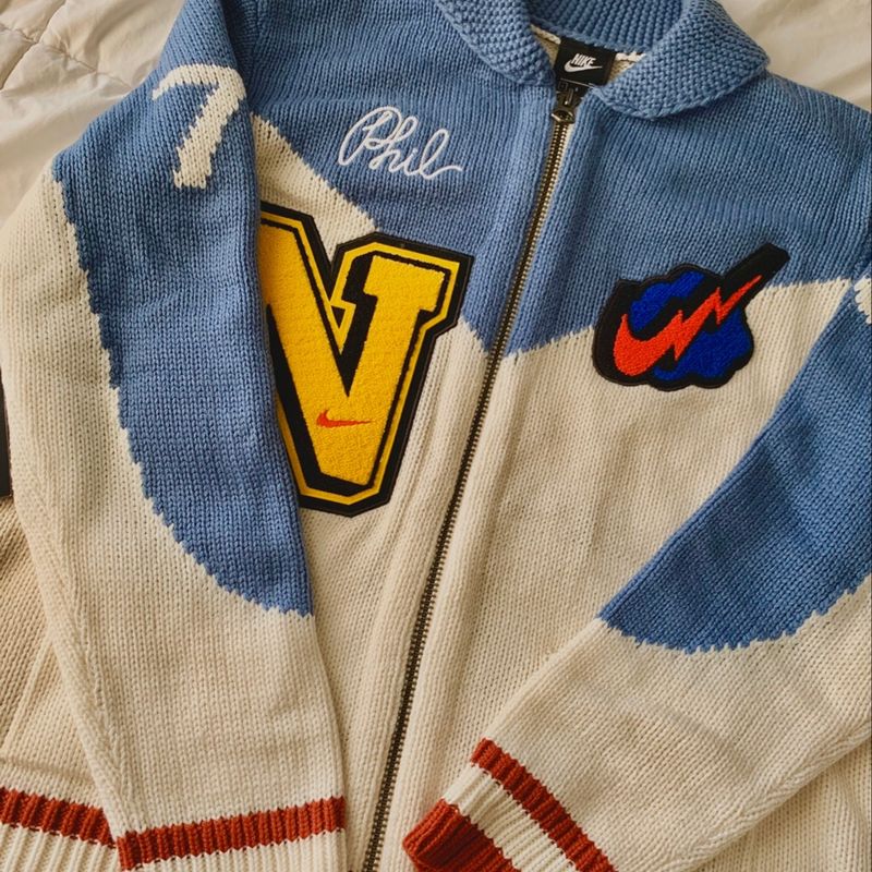 Nike phil knight discount cardigan