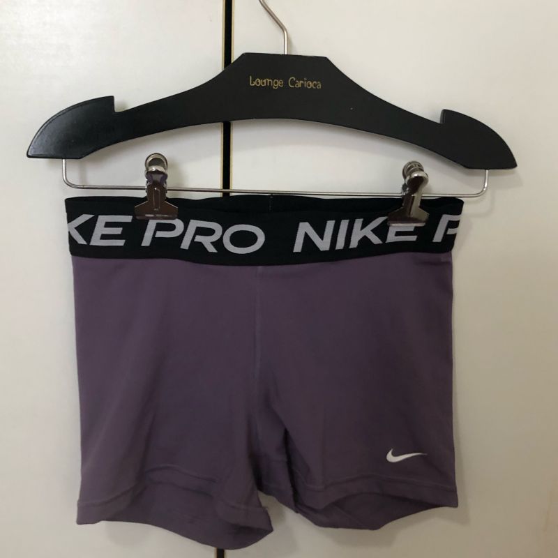 Conjunto Nike Pro | Shorts Feminino Nike Usado 90635563 | enjoei
