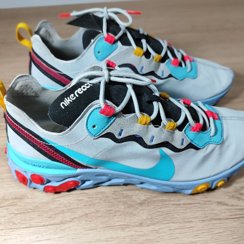 Nike react element 55 teal nebula shop