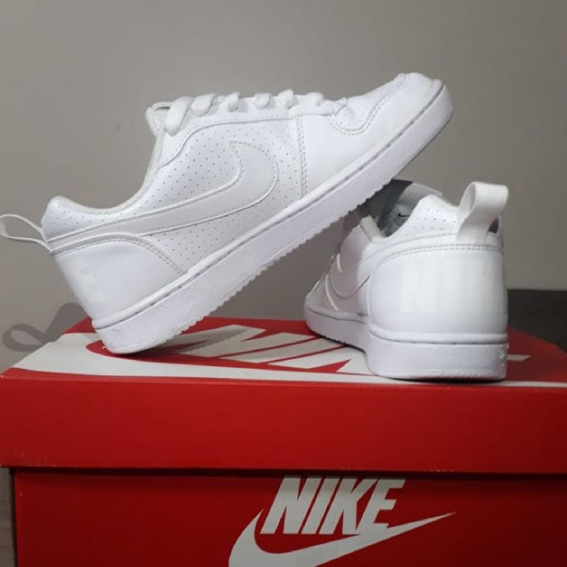 Tênis couro nike hot sale recreation low feminino