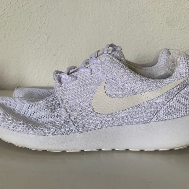 Nike roshe cheap run blanco