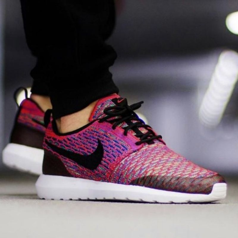 Nike roshe run store flyknit purpura