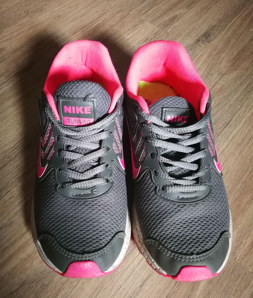 tenis nike running rosa