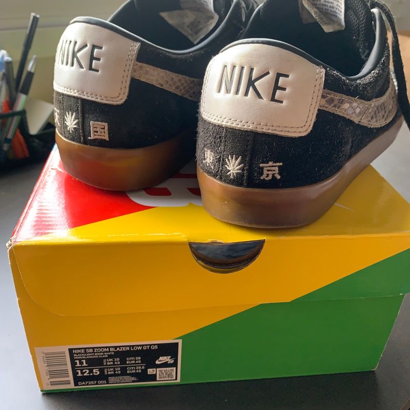 Nike Sb Blazer Low Black X Wacko Maria | Nike Usado 97673031 | enjoei