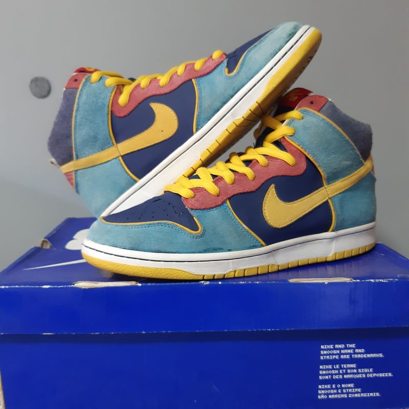 Nike Sb Dunk High Pacman | Tênis Masculino Nike Usado 83927455