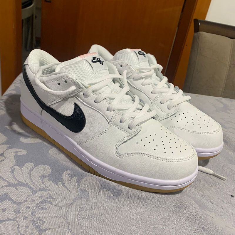 Nike Sb Dunk Low Pro White Gum | Nike Usado 106883258 | enjoei
