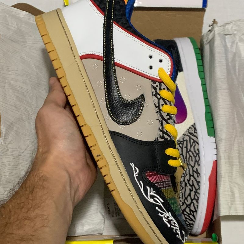 Confira As Imagens Oficiais E Data De Lançamento Do Nike SB Dunk Low 'What  The Paul