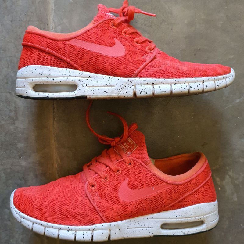 Nike on sale janoski vermelho