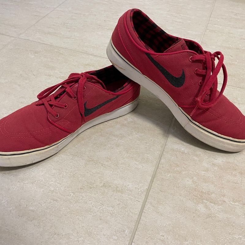 Nike janoski outlet vermelho