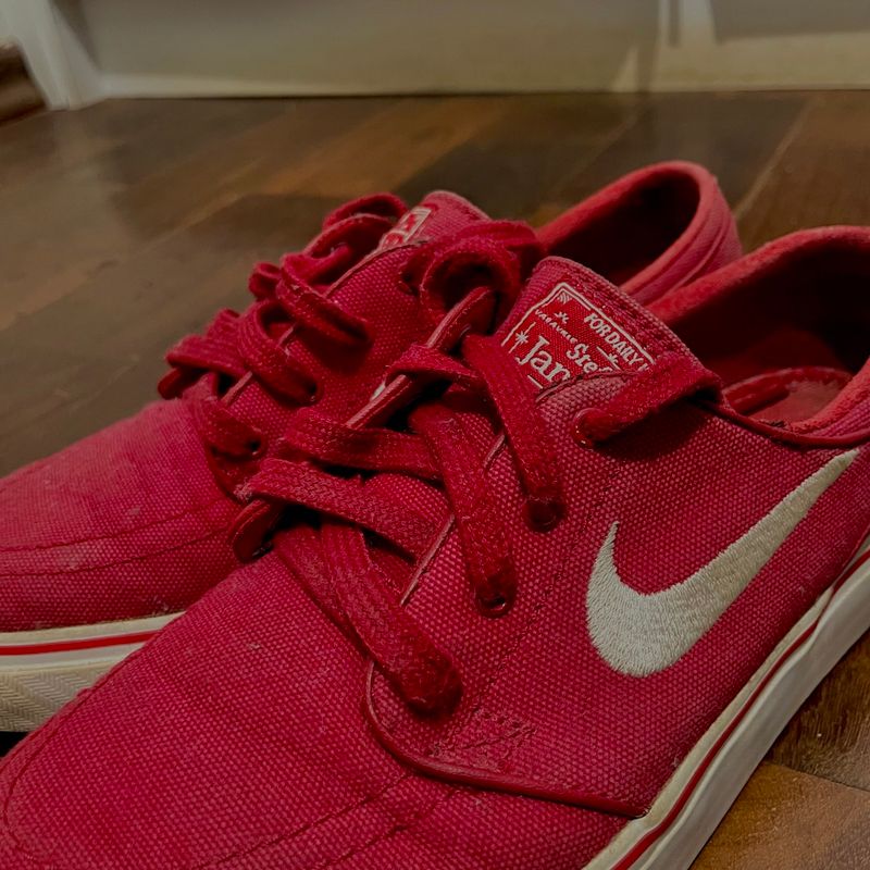 Nike janoski vermelho sale