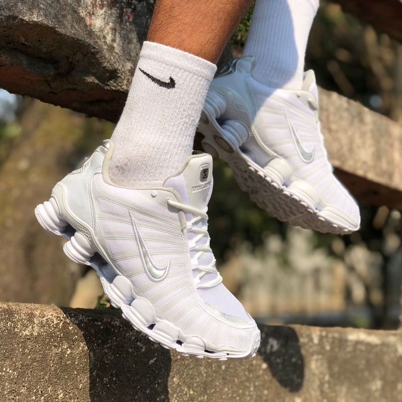 Nike shox best sale 12s molas branco