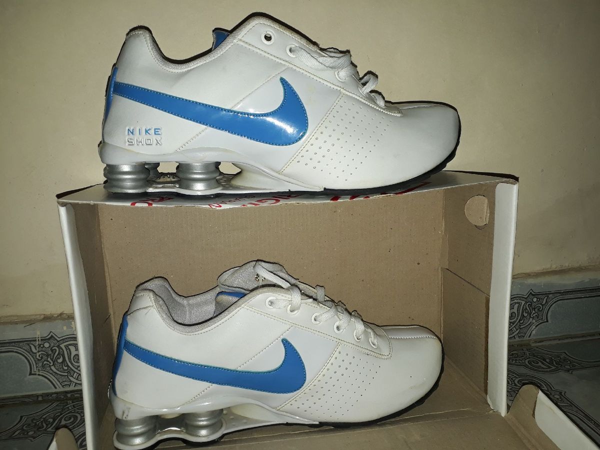 nike shox branco original