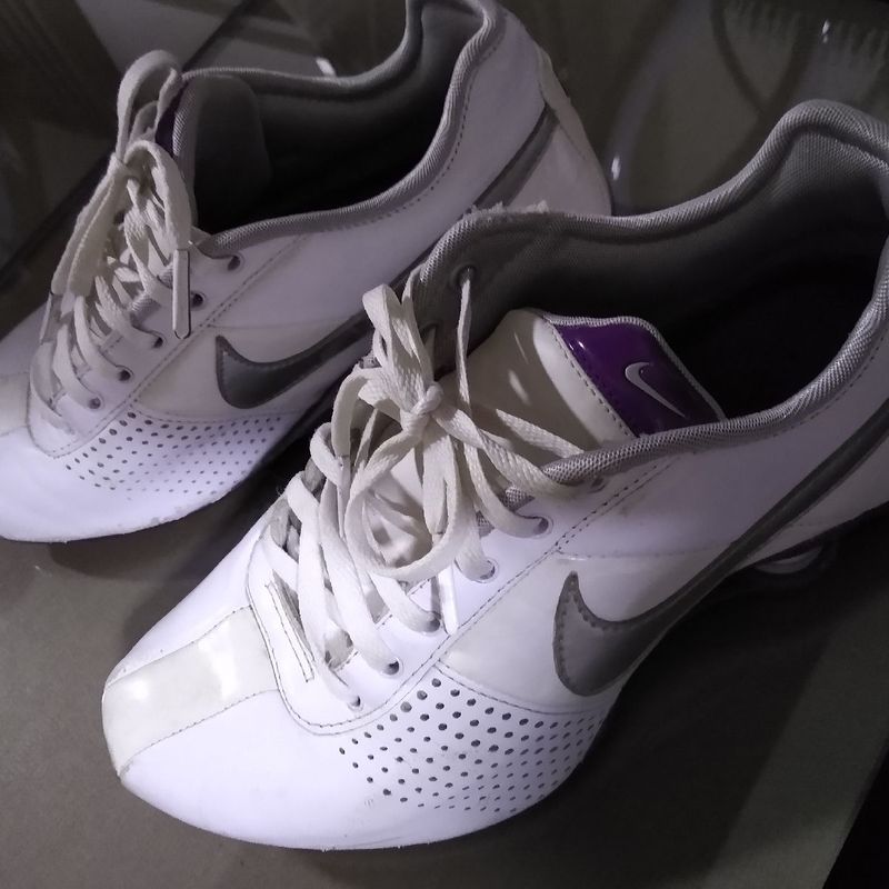 Shox Avenue Tenis Nike Shox De Couro Feminino Nike Shox Couro