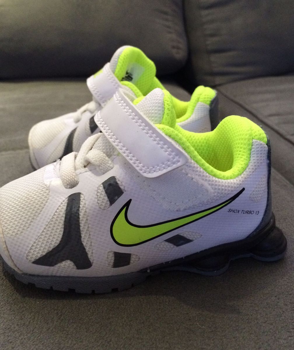 tenis nike shox infantil