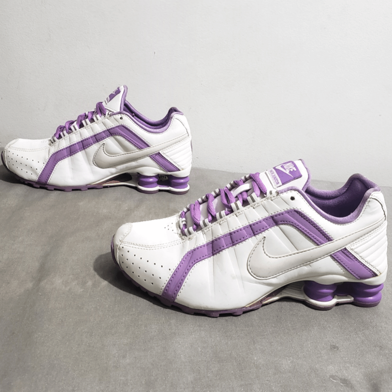 Nike shox hot sale junior roxo