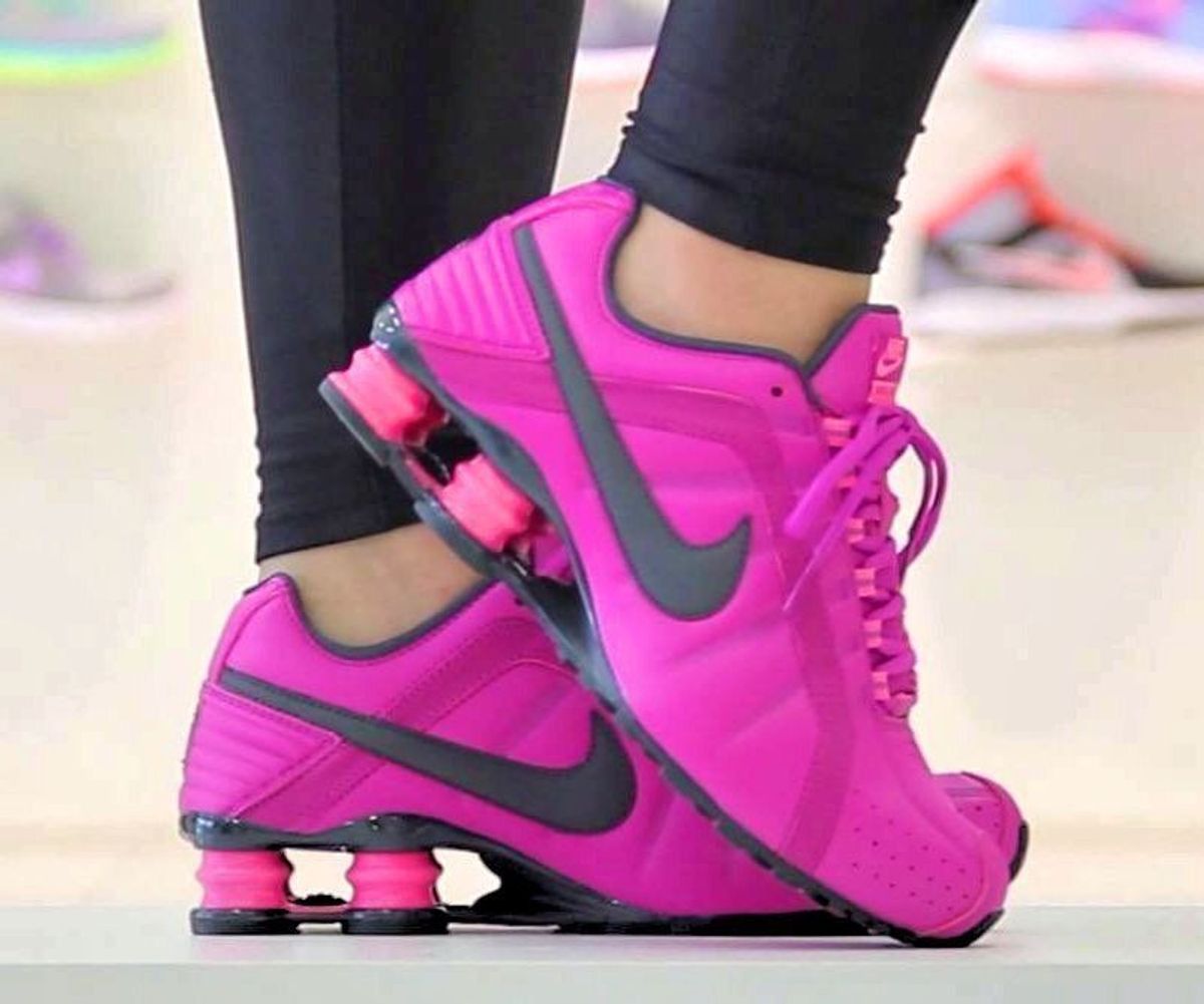 Nike shox junior sales feminino original