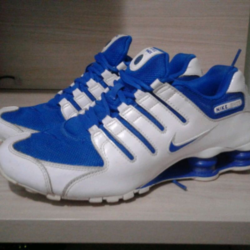 HOT Nz Masculino Nike Shox Nz Azul Nike Shox Nz Tênis
