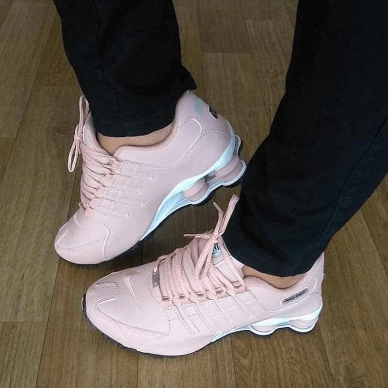 Tenis nike best sale shox nz rose